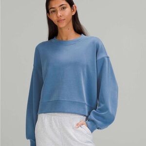 Lululemon Perfectly Oversized Cropped Crew *Softstreme